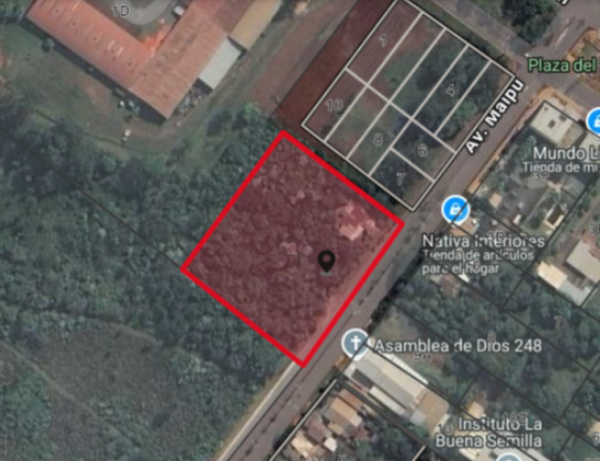 Terreno en venta Av. Maipu 