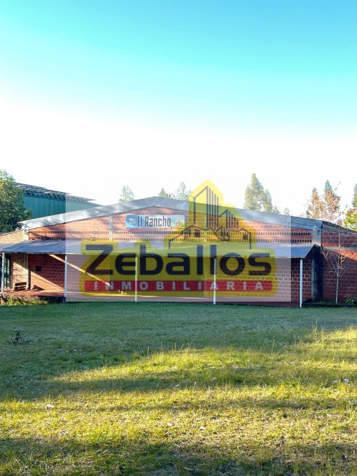 GALPON EN VENTA "EL RANCHO" SOBRE RUTA 14 KM 833 , Misiones