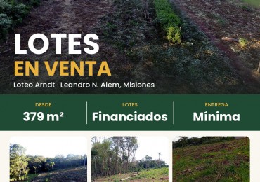 LOTES EN VENTA